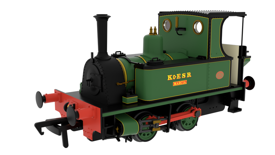 816003 Rapido 0-4-0 Peckett number 12 Marcia K&ESR Apple Green