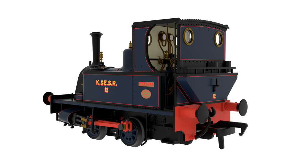 816504 Rapido 0-4-0 Peckett number 12 Marcia K&ESR Blue