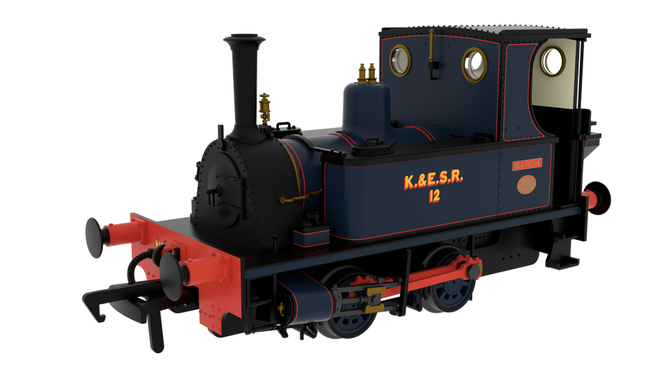 816004 Rapido 0-4-0 Peckett number 12 Marcia K&ESR Blue