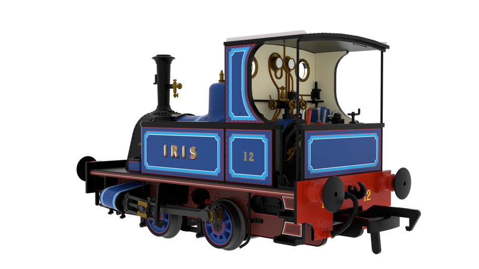 816508 Rapido 0-4-0 Peckett 1287 Class - Iris - Lined Blue