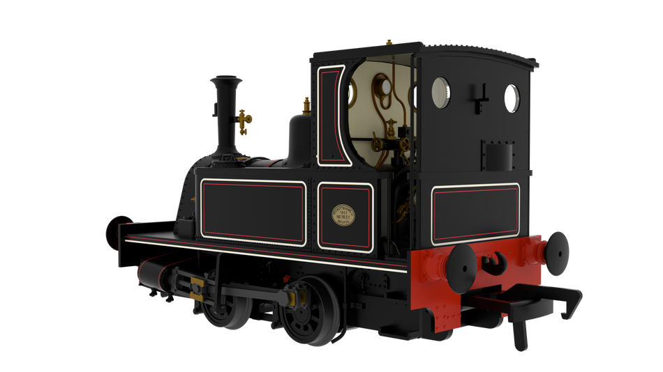 816009 Rapido 0-4-0 Peckett 1287 Class - LNWR Black