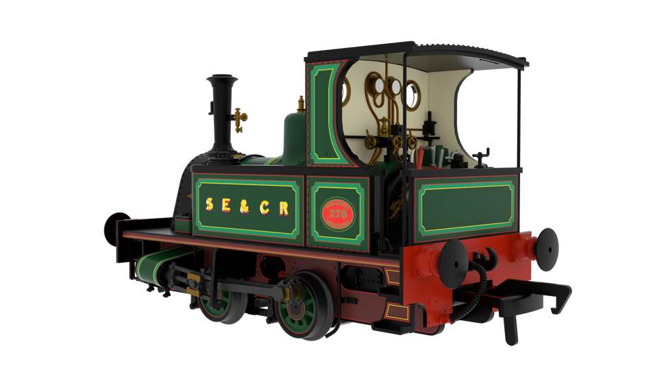 816010 Rapido 0-4-0 Peckett 1287 Class - number 287 - SECR Lined Green