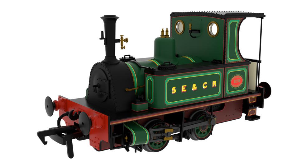 816510 Rapido 0-4-0 Peckett 1287 Class - number 287 - SECR Lined Green