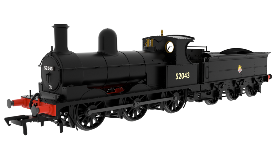 817510 Rapido L&Y Class 25 No.52043 - BR Early Crest - DCC SOUND