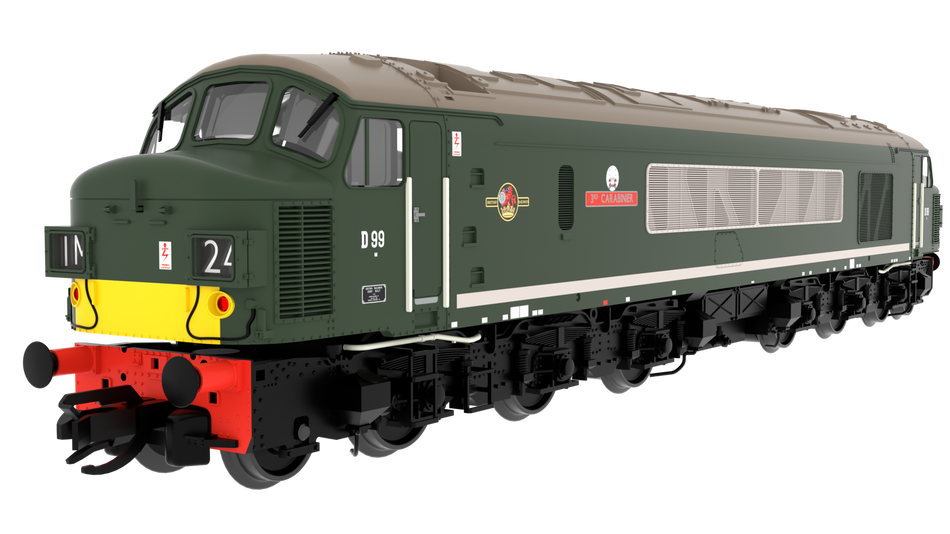 823102 Rapido Class 45 D99 3rd Carabinier BR Green With Small Ye