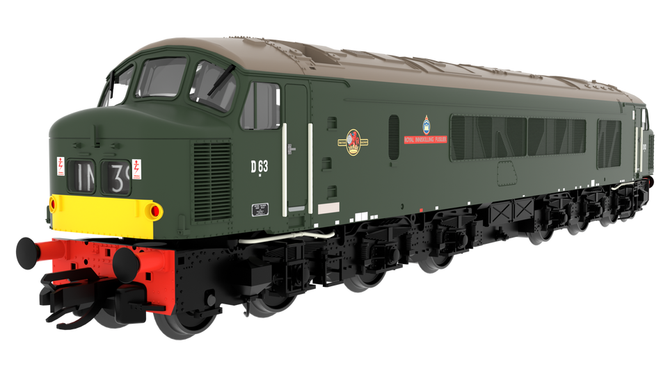 823603 Rapido Class 45 D63 Royal Inniskilling Fusilier BR Econom