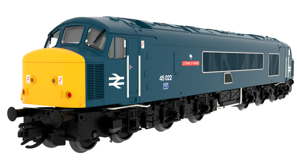 823607 Rapido Class 45 45022 Lytham St Annes BR Blue With Sealed