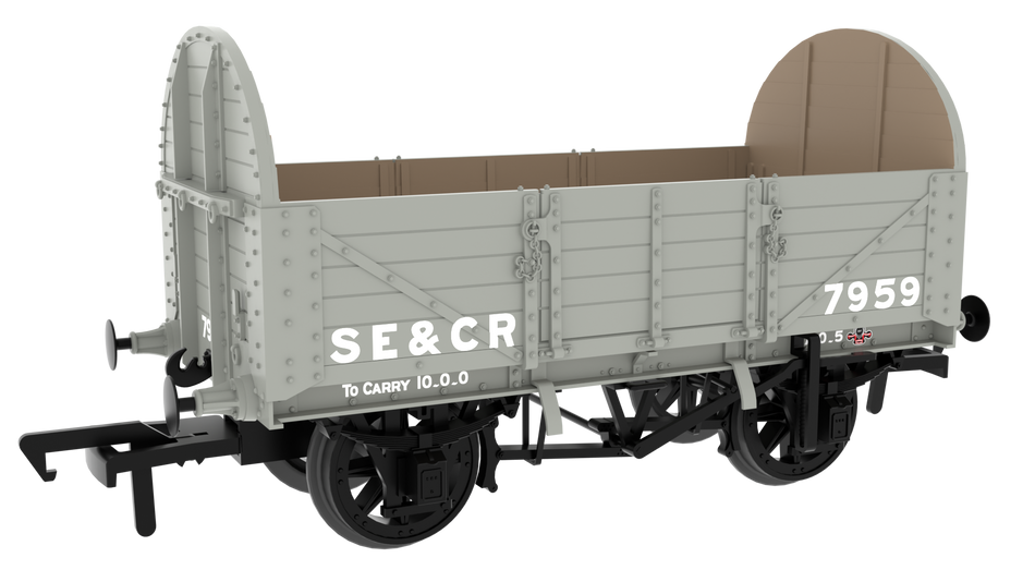 824005 Rapido SER/SECR 5-plank 10 ton open - SE&CR No. 7959