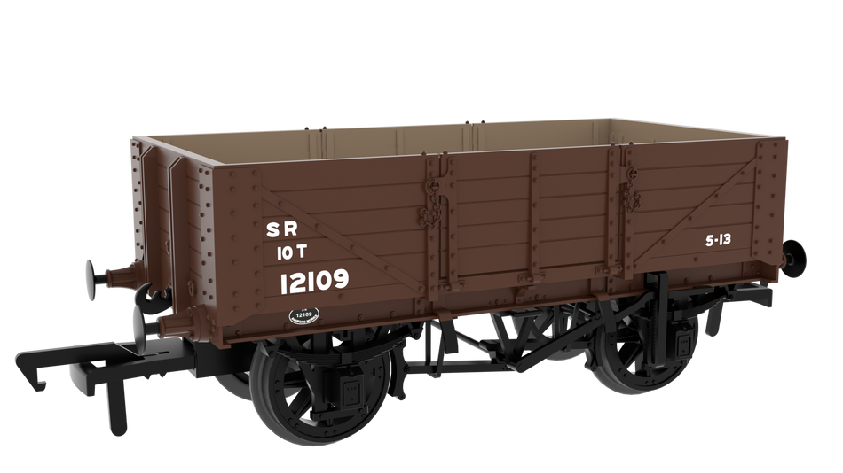 824024 Rapido SER/SECR 5-plank 10 ton open - SR Post-36 No 12109