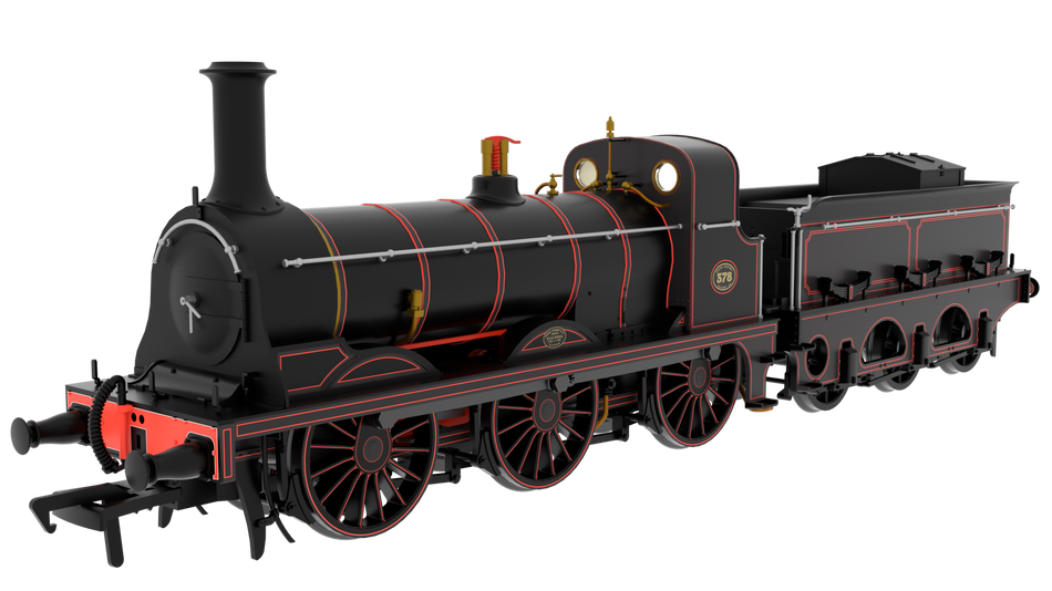 825002 Rapido SER O Class No.378 SER Lined Black (Red Lining)