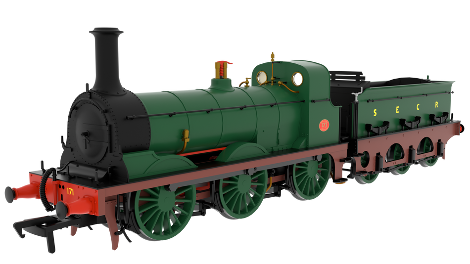 825006 Rapido SER O Class No.171 SECR Plain Green