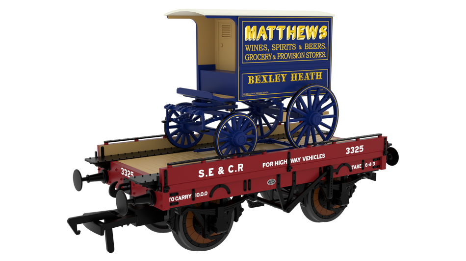 830001 Rapido SECR ‘Evolution’ Open Carriage Truck No.3325