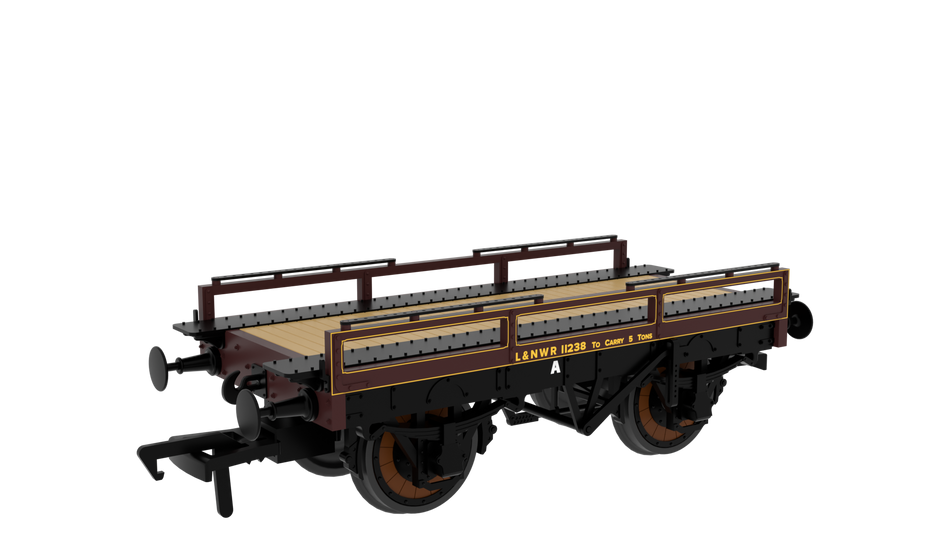 830003 Rapido LNWR ‘Evolution’ Open Carriage Truck No.11238