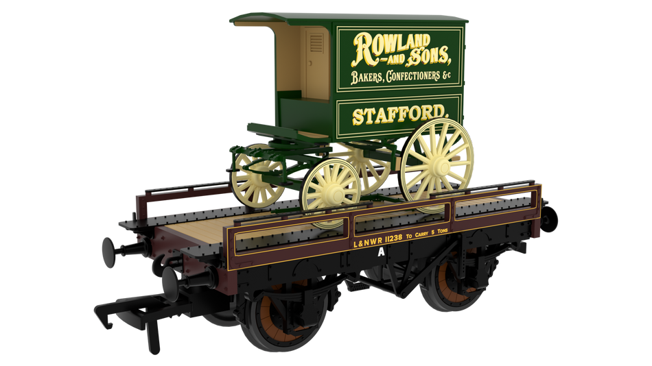 830003 Rapido LNWR ‘Evolution’ Open Carriage Truck No.11238