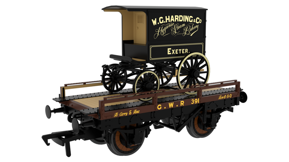 830004 Rapido GWR ‘Evolution’ Open Carriage Truck No.391