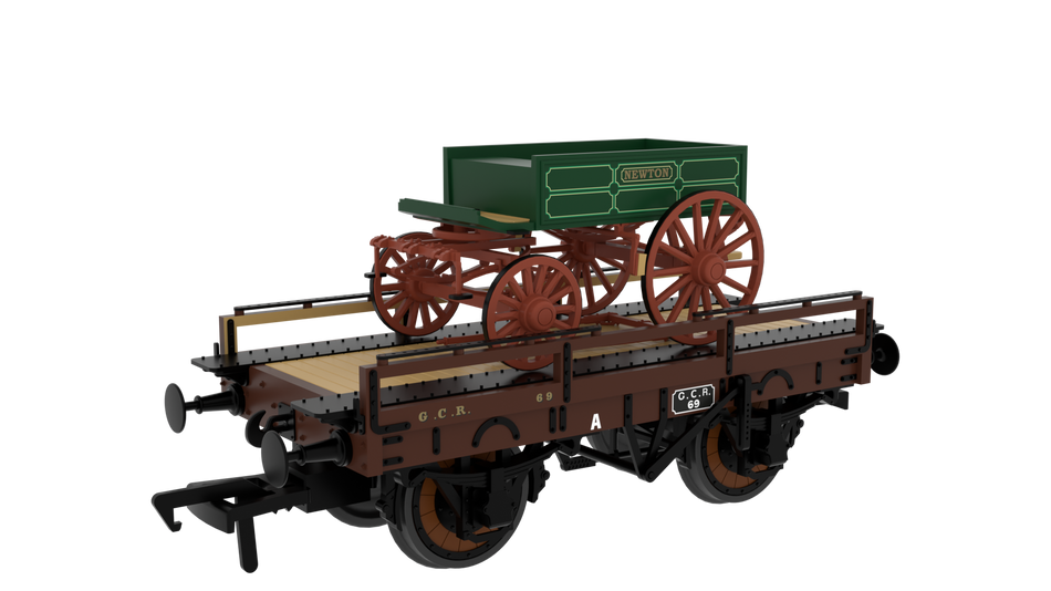 830005 Rapido GCR ‘Evolution’ Open Carriage Truck No.69