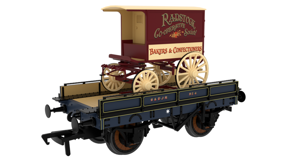 830007 Rapido SDJR ‘Evolution’ Open Carriage Truck No.4