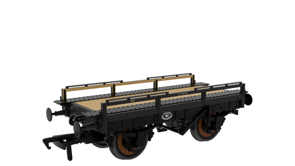 830009 Rapido LSWR ‘Evolution’ Open Carriage Truck No.84