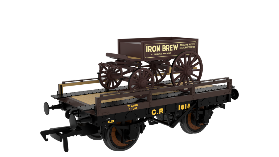 830010 Rapido Caledonian ‘Evolution’ Open Carriage Truck No.1618