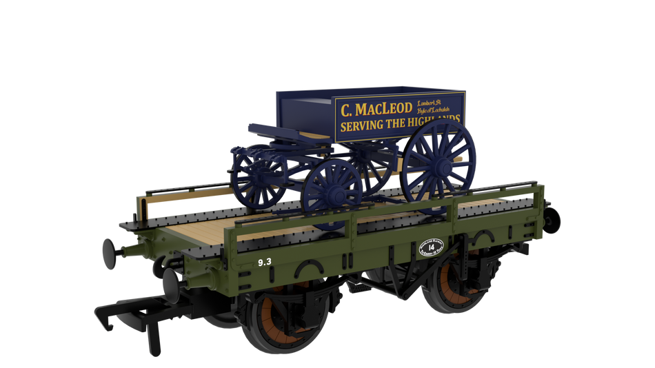 830011 Rapido Highland ‘Evolution’ Open Carriage Truck No.14