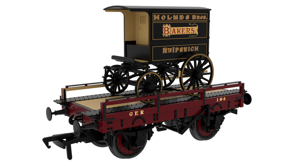 830013 Rapido GER ‘Evolution’ Open Carriage Truck No.194