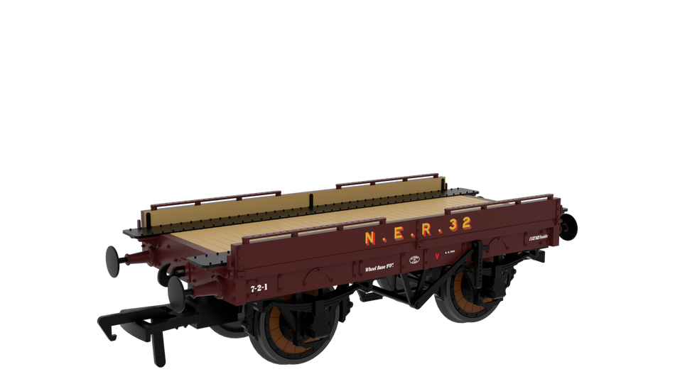 830014 Rapido NER ‘Evolution’ Open Carriage Truck No.32