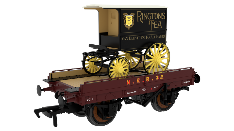 830014 Rapido NER ‘Evolution’ Open Carriage Truck No.32