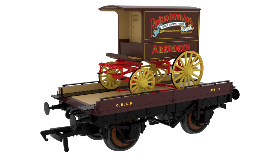 830016 Rapido GNoSR ‘Evolution’ Open Carriage Truck No.3