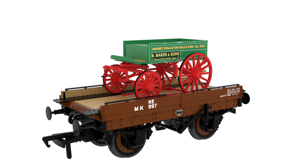 830019 Rapido LNER ‘Evolution’ Open Carriage Truck No.997