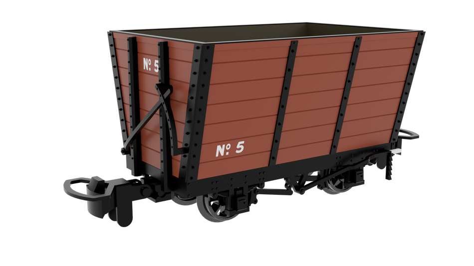 833008 Rapido 009 Wooden Hopper - Light Brown No. 5