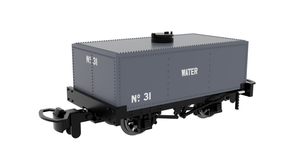 833103 Rapido 009 Rectangular Tank - Dark Grey 'WATER' No. 31
