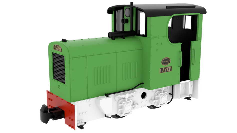 834002 Rapido Fowler Resilient Class 4wDM Diesel - Alpha Cement Works Layer