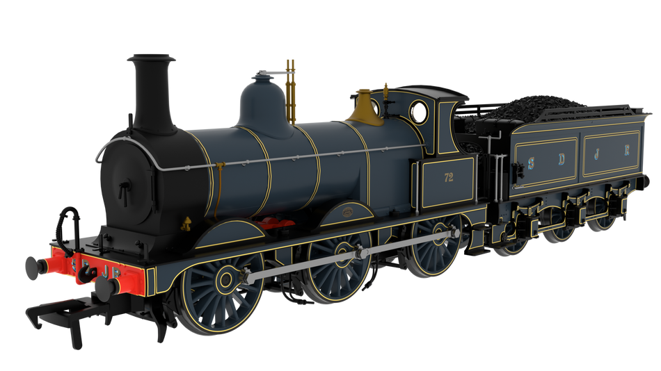 837005 Rapido MR Class M 0-6-0 Steam Loco No.72 SDJR Blue