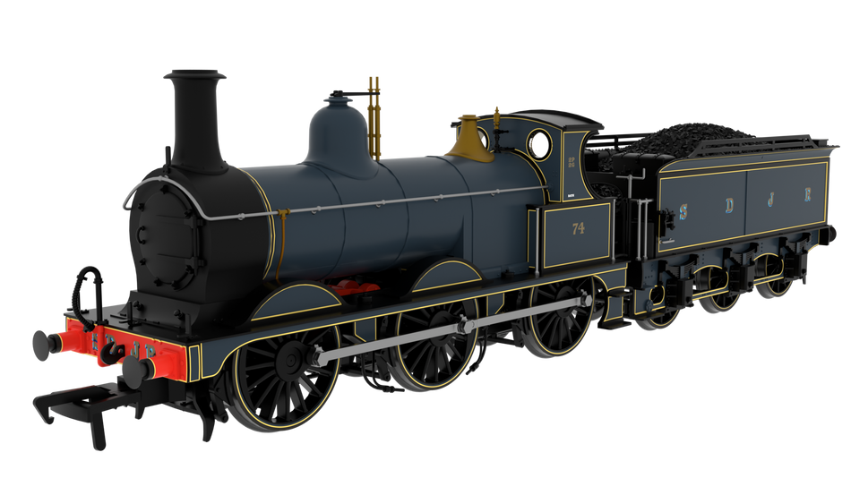 837006 Rapido MR Class M 0-6-0 Steam Loco No.74 SDJR Blue