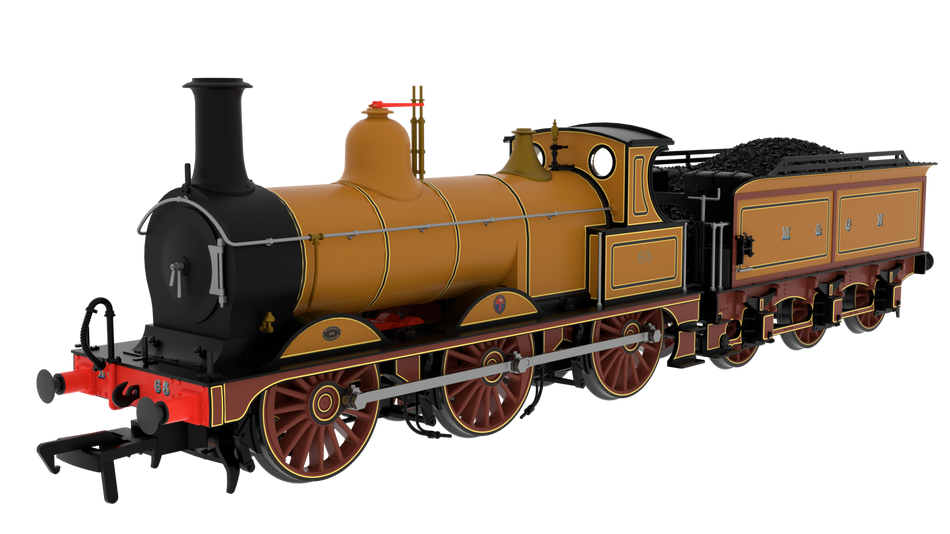 837008 Rapido MR Class M 0-6-0 Steam Loco No.65 M&GN Light Brown