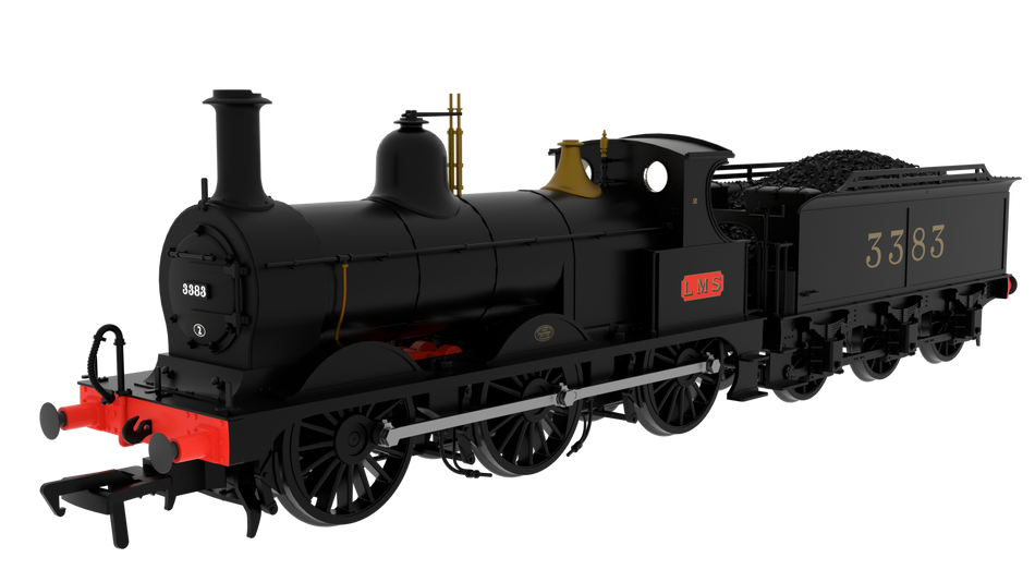837011 Rapido MR Class M 0-6-0 Steam Loco No.3383 LMS Black