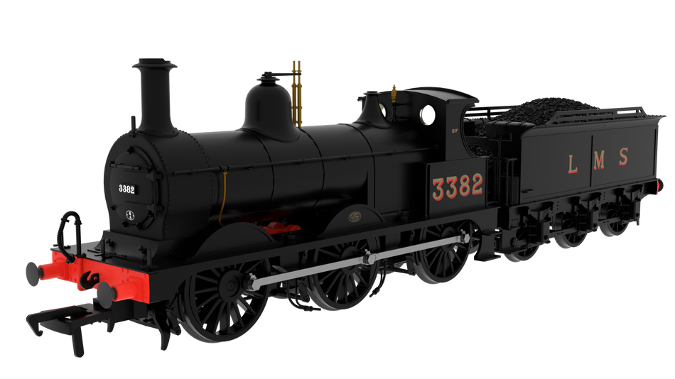 837013 Rapido MR Class M 0-6-0 Steam Loco No.3382 LMS Black