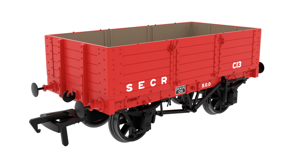 845016 Rapido MR D299 5-Plank Open - SECR Red Oxide No.C13