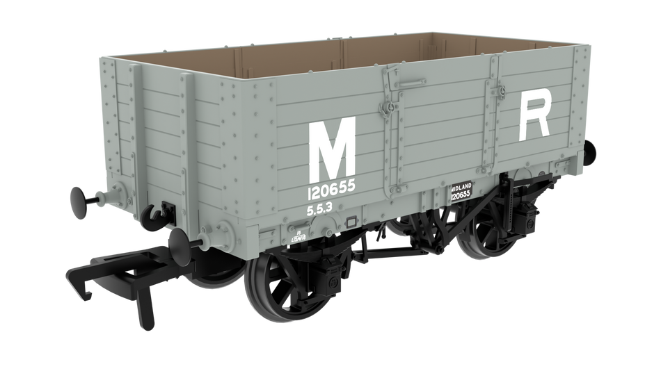 845204 Rapido MR D301 6-Plank Open - MR Grey (Post 1917) No.120655