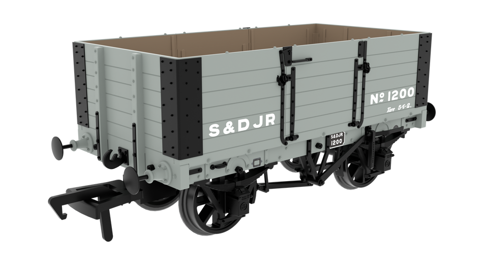 845209 Rapido MR D301 6-Plank Open - SDJR Grey No.1200