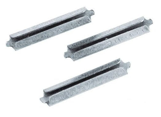 86102 Tillig Bright Nickel Silver Rail Joiners - 25 pieces