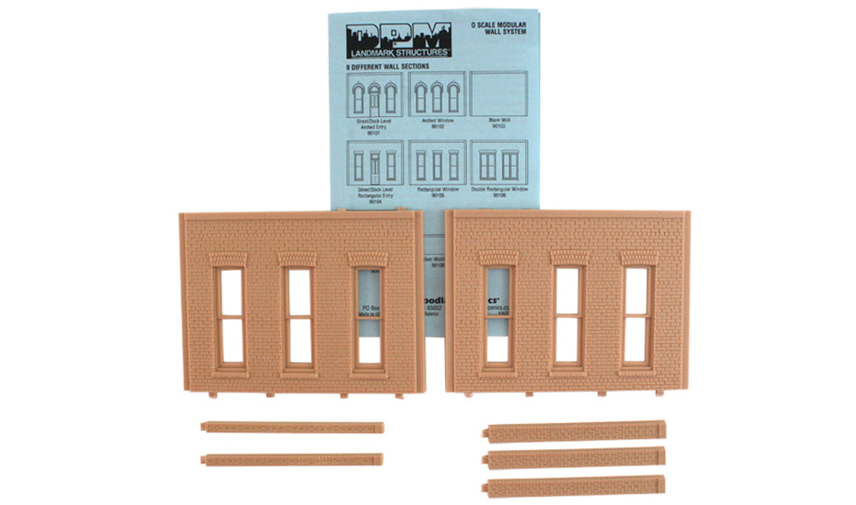 DPM90105 Woodland Scenics DPM Rectangular Windows