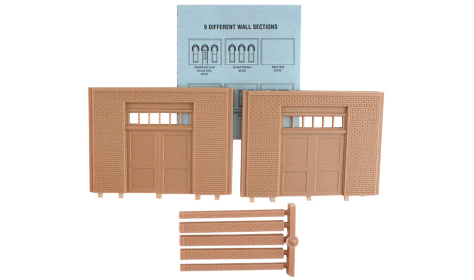 DPM90107 Woodland Scenics DPM Street or Dock Level Freight Door