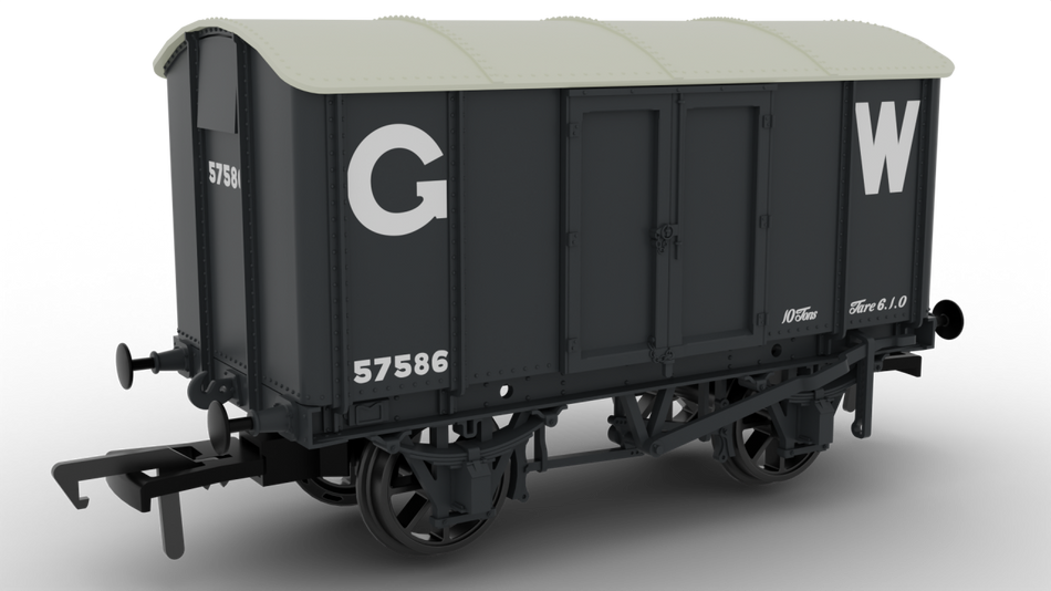 908038 Rapido Iron Mink - GWR Grey (25"" Numbers) No.57586