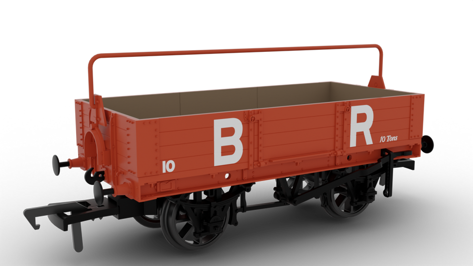 925017 Rapido Barry Railway Four-Plank Open No.10