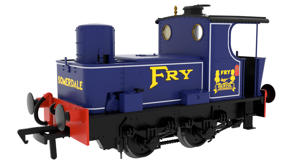 949003 Rapido Pre-War 0-4-0 Sentinel - JS Fry Somerdale