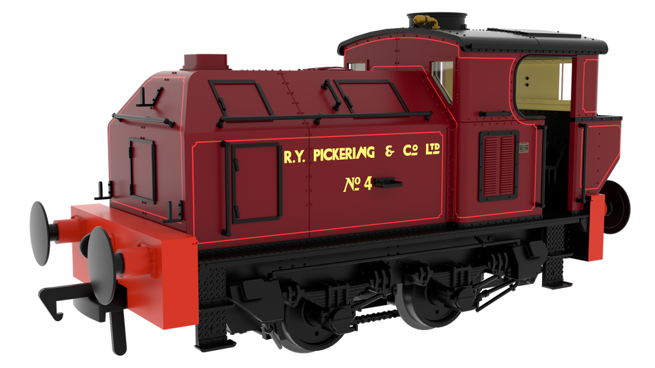 949204 Rapido Post-War 0-4-0 Sentinel - R Y Pickering & Co