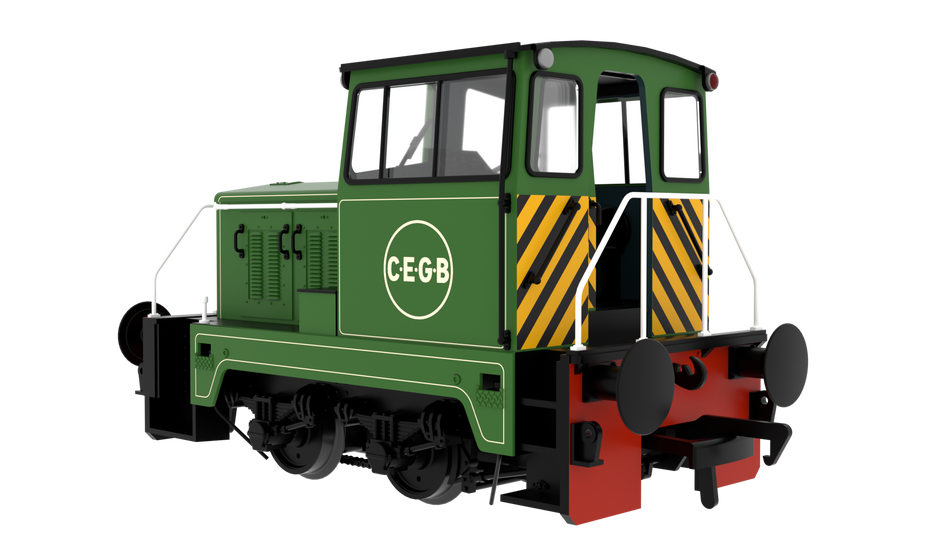 949304 Rapido Thomas Hill Sentinel Rebuild 4wDM Diesel - CEGB Green