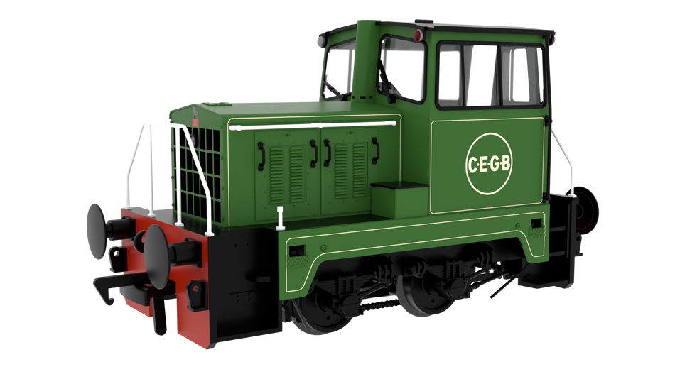 949304 Rapido Thomas Hill Sentinel Rebuild 4wDM Diesel - CEGB Green