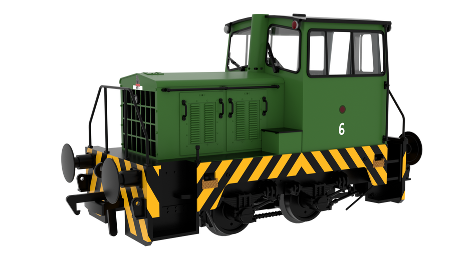 949305 Rapido Thomas Hill Sentinel Rebuild 4wDM Diesel - Barrington Cement Works Green